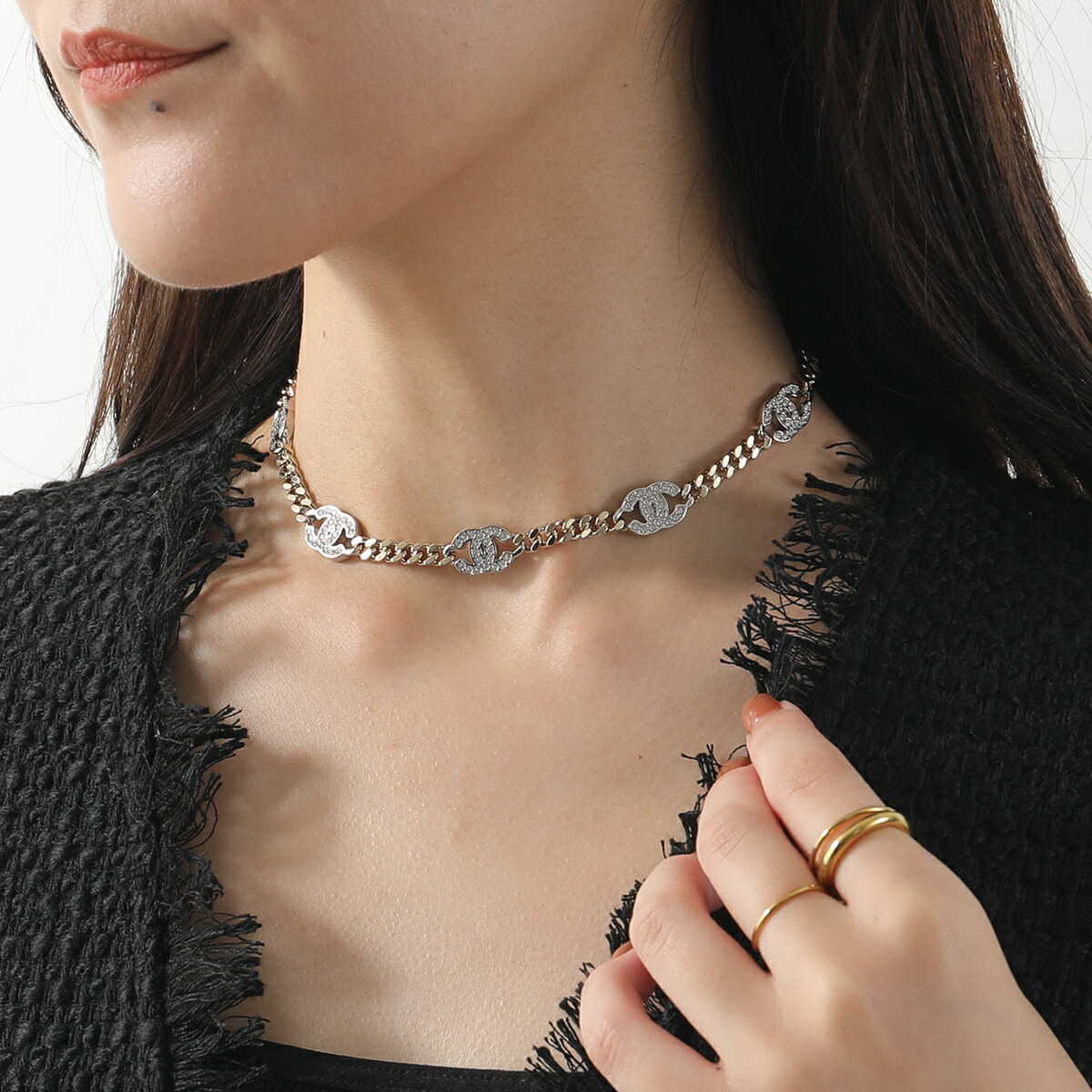 楽天市場】CHANEL シャネル ネックレス ABB651 B14144