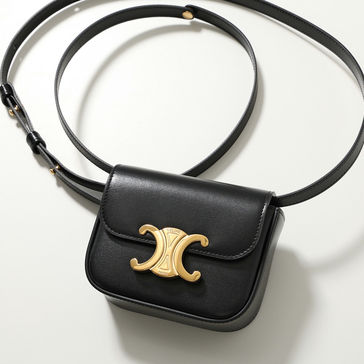 楽天市場】CELINE セリーヌ ショルダーバッグ Oval Purse