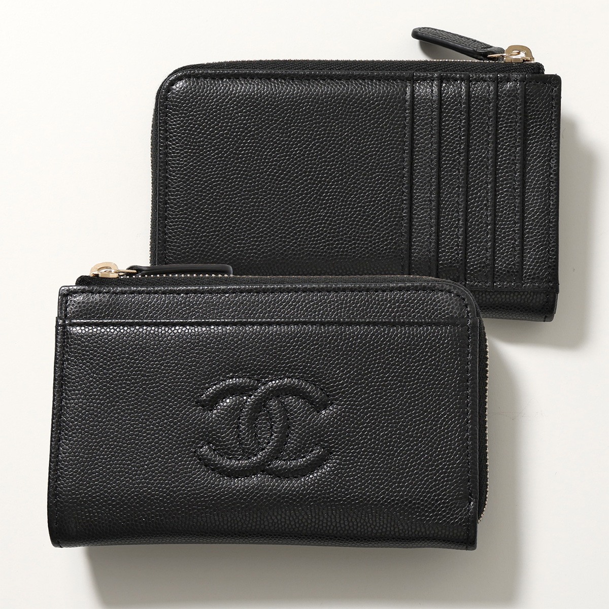 CHANEL♡ミニ財布♡カードケース♡コインケース♡ブラック 機能面も優秀な「CHANEL(シャネル)」のフラグメントケース【BUYMA】