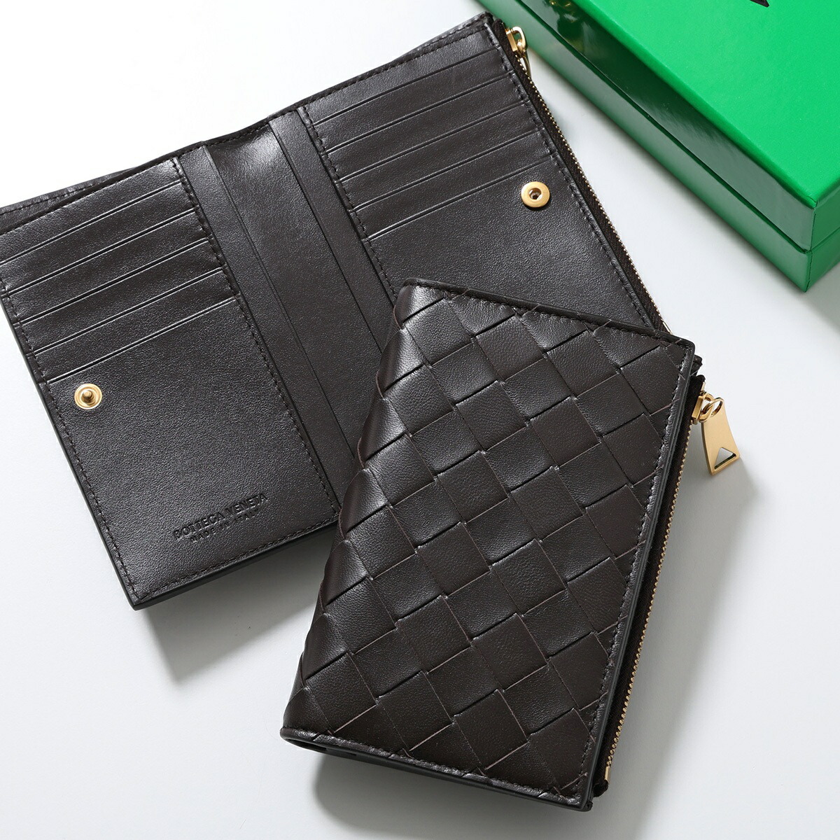 ボッテガべネタ　ミニウォレット 楽天市場】BOTTEGA VENETA ボッテガヴェネタ 二つ折り財布