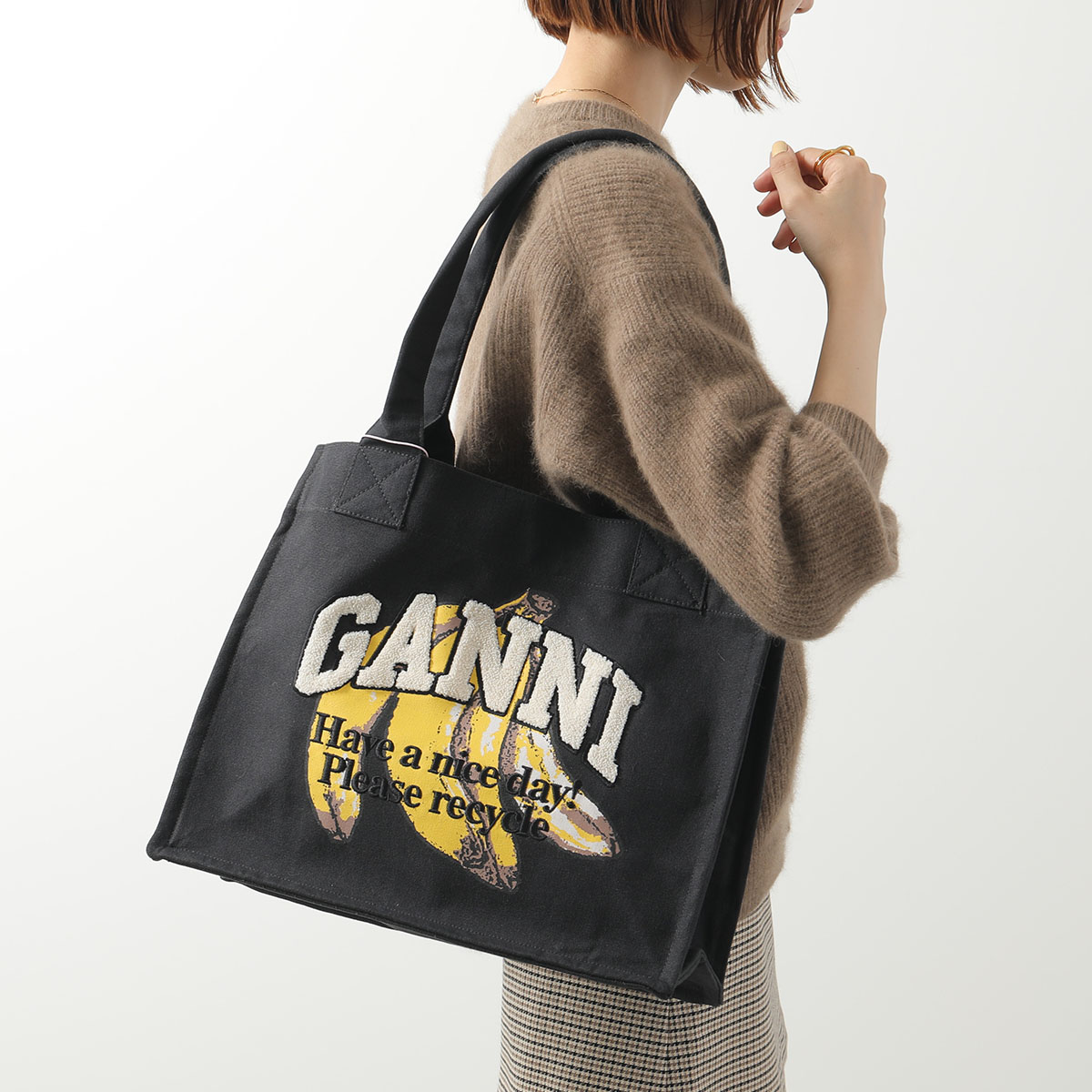 楽天市場】GANNI ガニー巾着バッグ A4465 5855 レディース