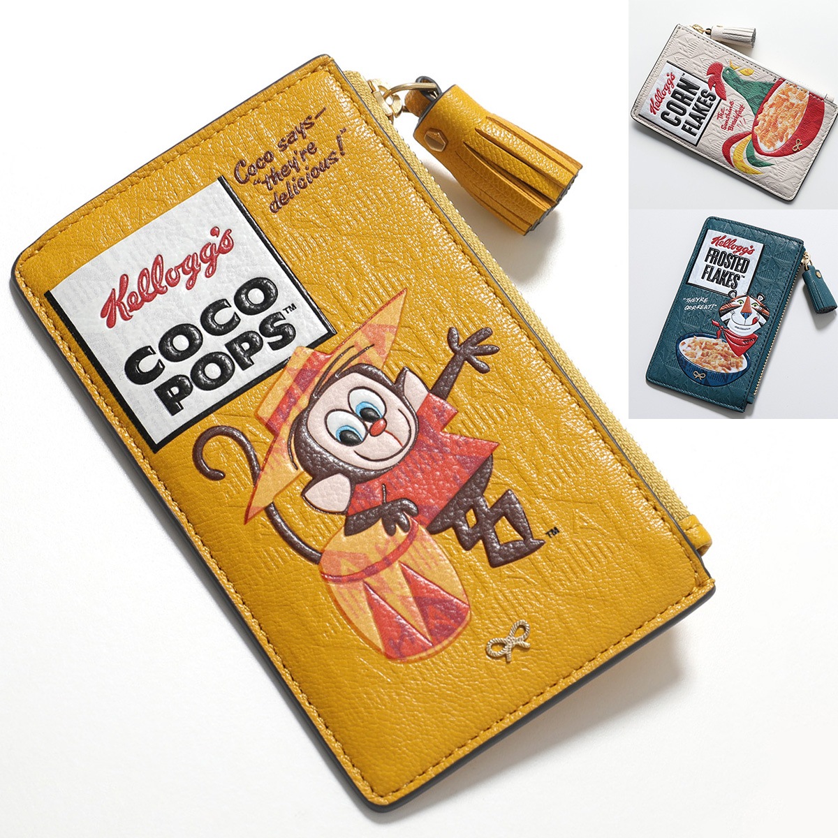 アニヤハインドマーチ　アイズ　コンパクトウォレット　財布　コインケース ANYA HINDMARCH アニヤハインドマーチ 財布 三つ折り財布 EYES