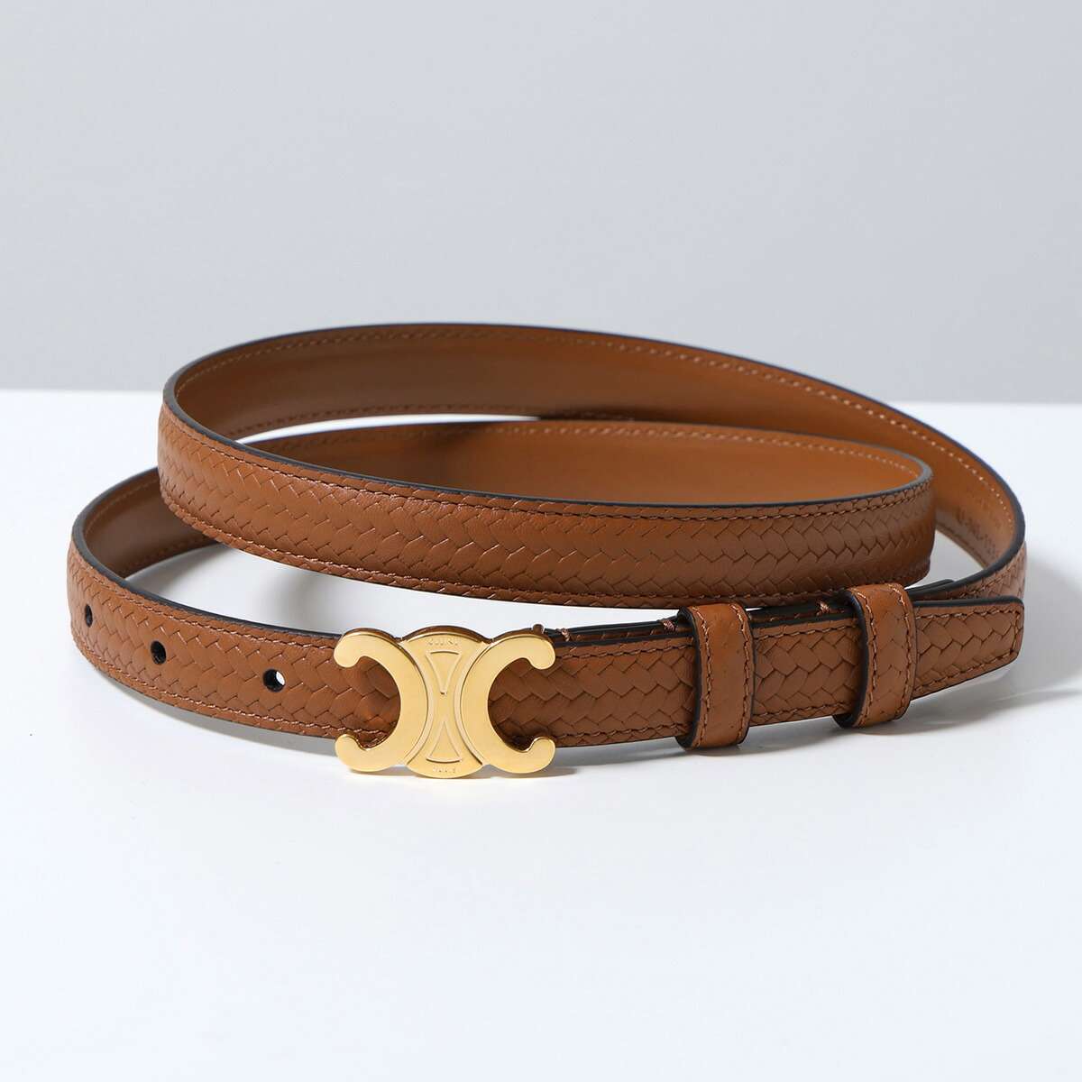 CELINE ミディアム トリオンフ ベルト トリオンフ キャンバス CELINE セリーヌ Triomphe Medium Belt ミディアム トリオンフ