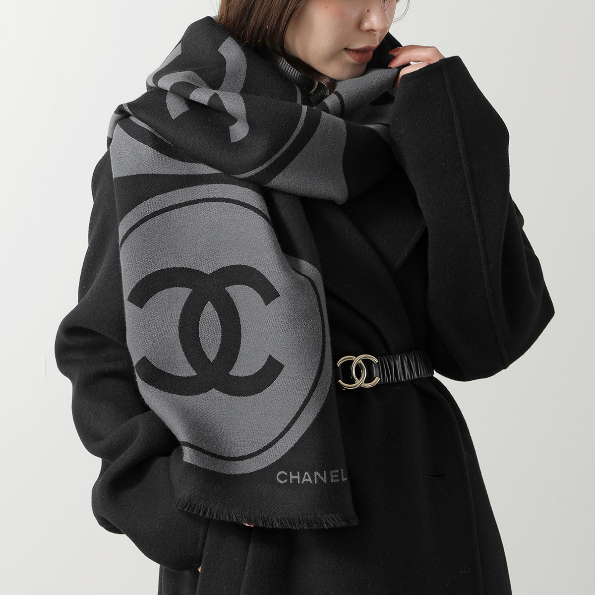 楽天市場】CHANEL シャネル マフラー AAA632 B18758 レディース
