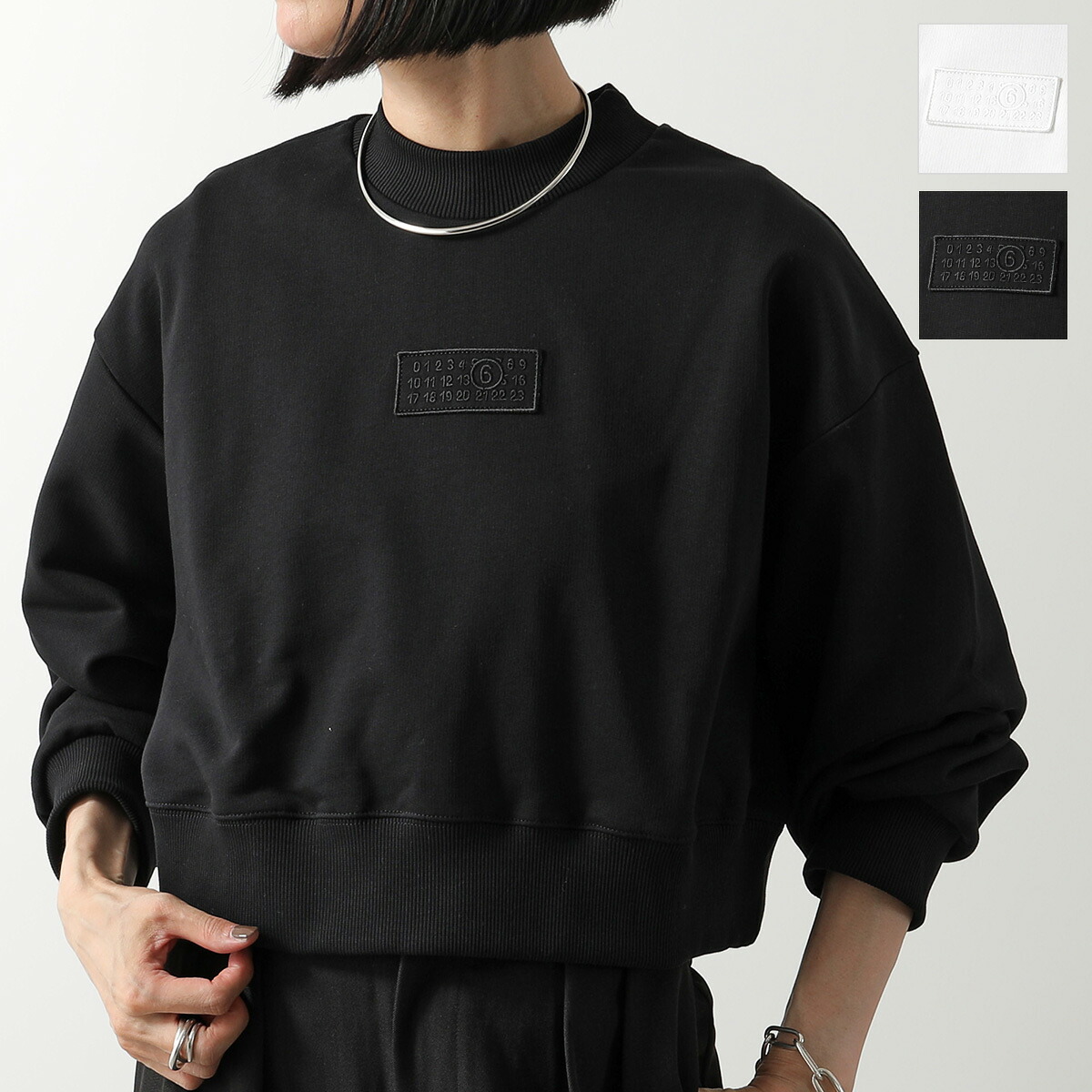 更に値下げ　MM⑥ エムエムシックス　カットオフ　トレーナー 楽天市場】MM6 エムエムシックス メゾンマルジェラ トレーナー