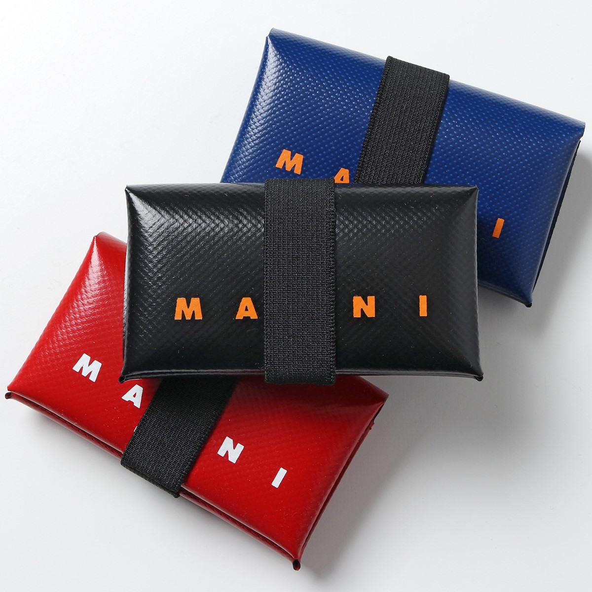 楽天市場 Marni マルニ Pfmi0007u2 P3572 カラー4色 Pvc ウォレット 折り紙風デザイン バンド コイン カードケース ミニ財布 豆財布 小銭入れ メンズ インポートセレクト Musee