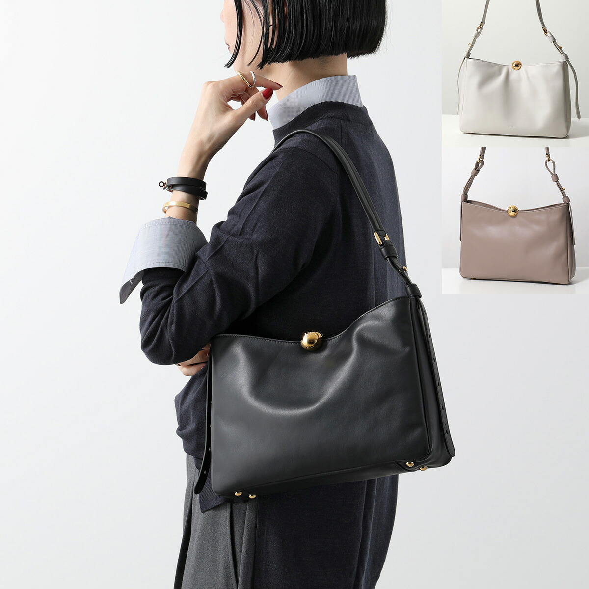 【未使用級】フルラ　スフェラ　Ｌ　トートバッグ　ビジネスバッグ　大容量　肩掛け 楽天市場】FURLA フルラ SFERA SOFT L SHOULDER BAG スフェラ