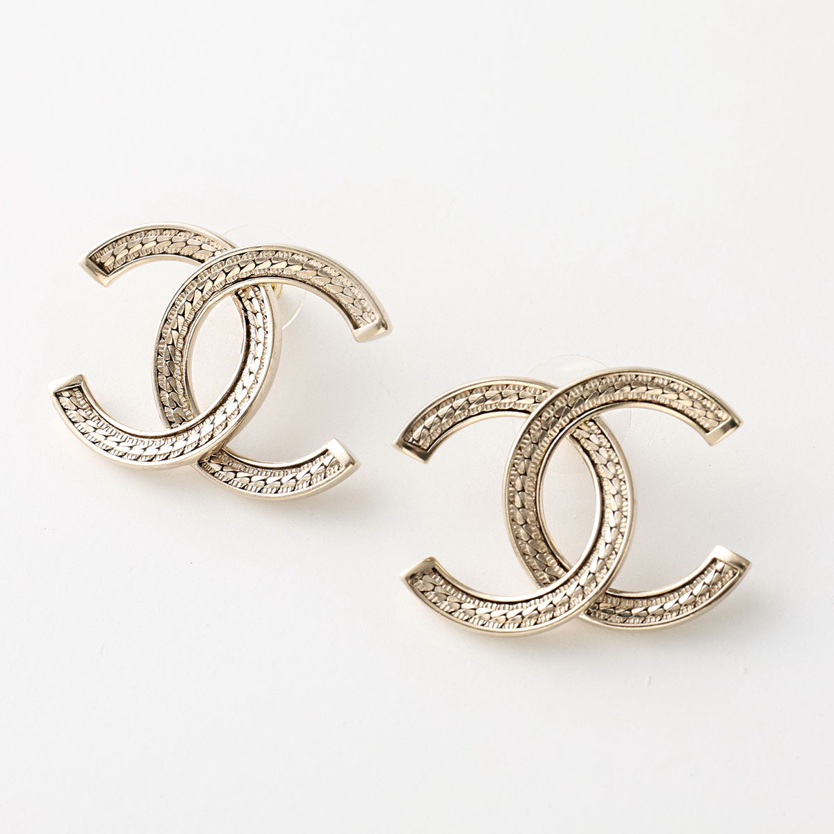 楽天市場】CHANEL シャネル ピアス ABA227 B10374 レディース ココ