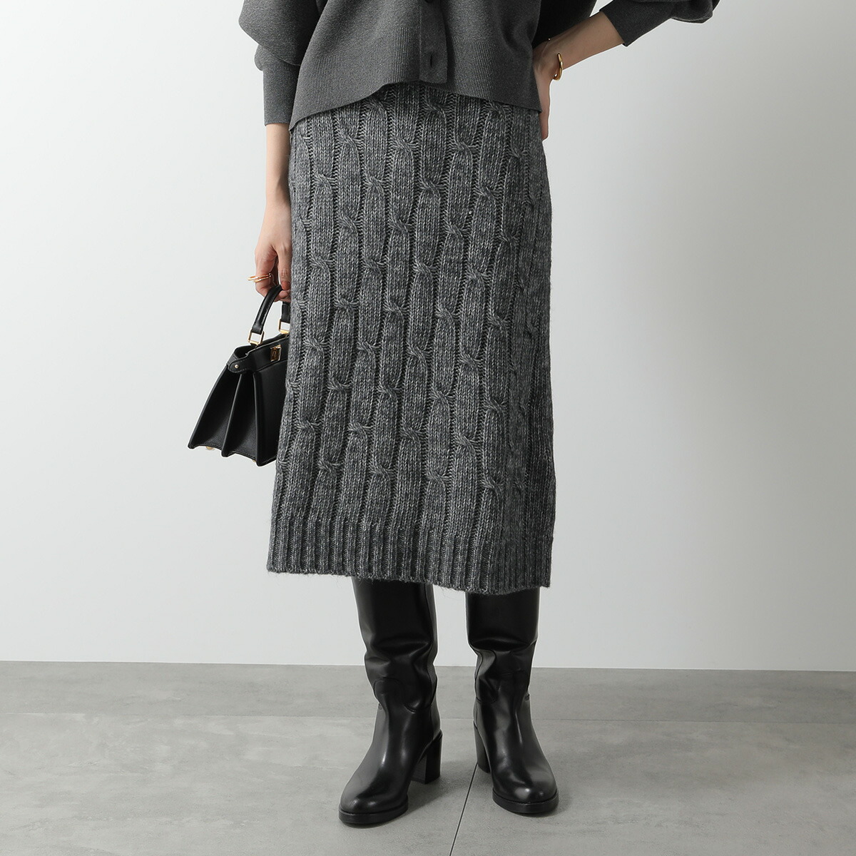【Max Mara】ひざ丈フレアスカート サイズ42 Max Mara マックスマーラ レディース ひざ丈スカート サイズ：42