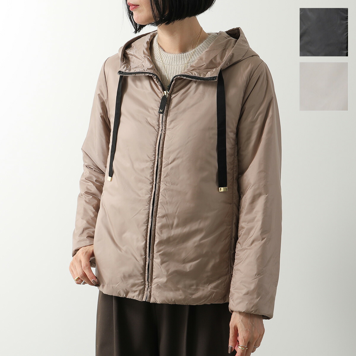 Max Mara Maya ウォータープルーフキルテッドボンバージャケット　新品 Max Mara Maya ウォータープルーフキルテッドボンバージャケット