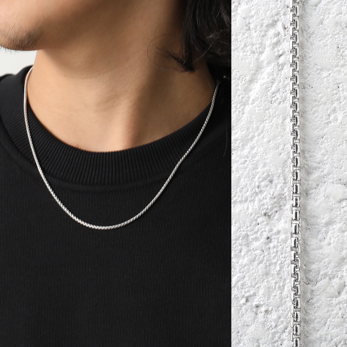 楽天市場】TOMWOOD トムウッド ネックレス Lee Chain Thick 20.5