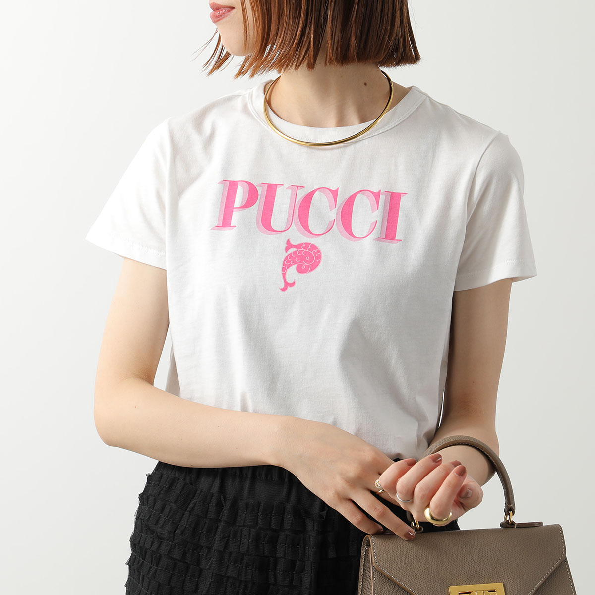 楽天市場】EMILIO PUCCI エミリオプッチ 半袖 Tシャツ 3ETP75