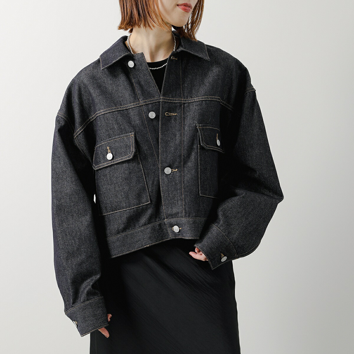 MARINE SERRE マリーンセル シングルライダースジャケット 18SS マリーン セル MARINE SERRE Marine Serre デニムジャケット