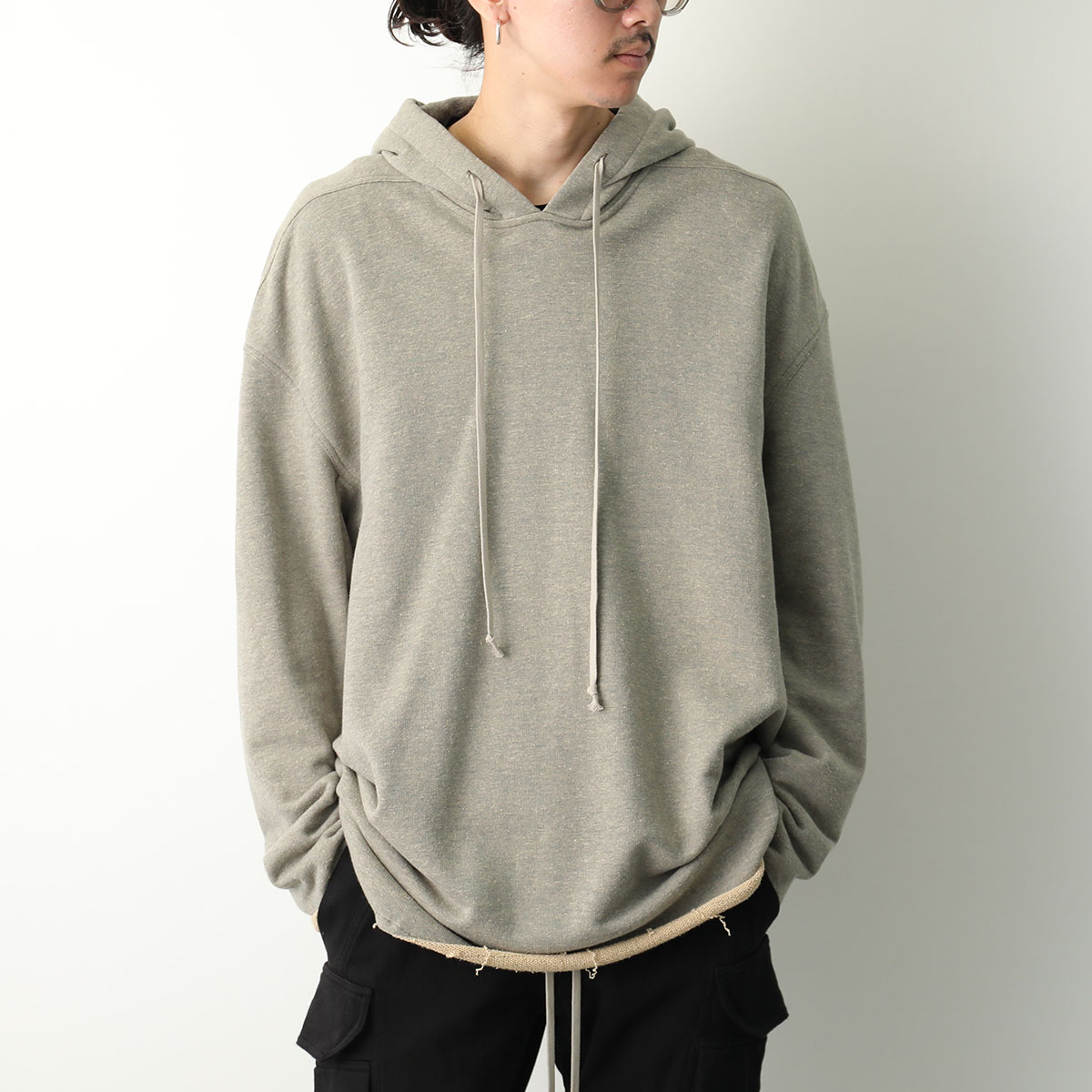 新品 定価168300円 リックオウエンス 21ss 春夏 ジップ 短丈 パーカ 新品 定価168300円 リックオウエンス 21ss ジップ 短丈 パーカ