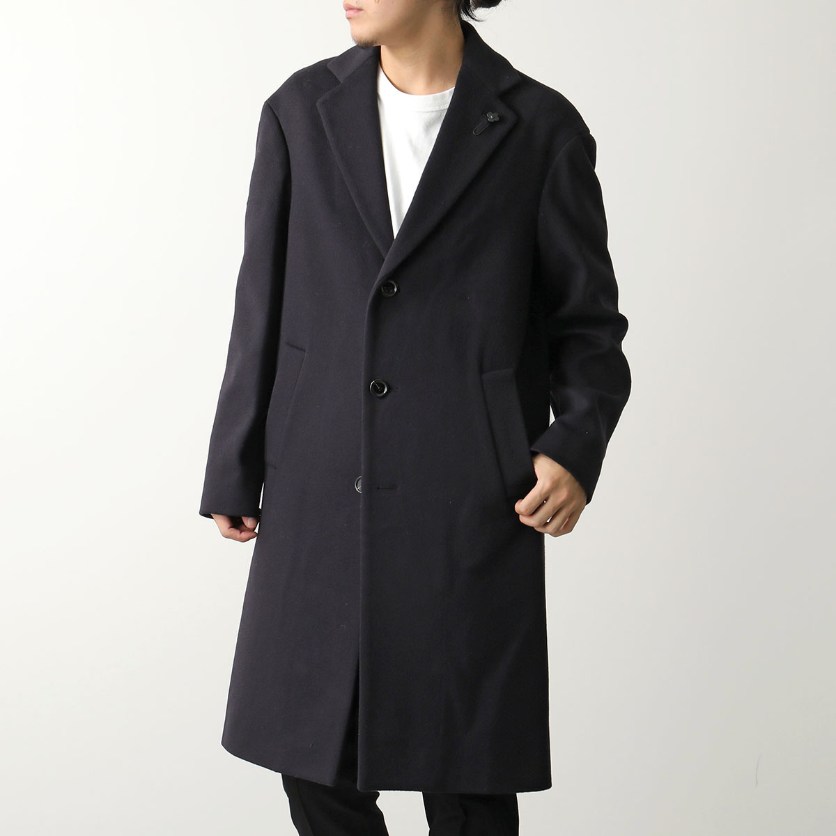 楽天市場】LARDINI ラルディーニ ステンカラーコート IV23223 IVC63605