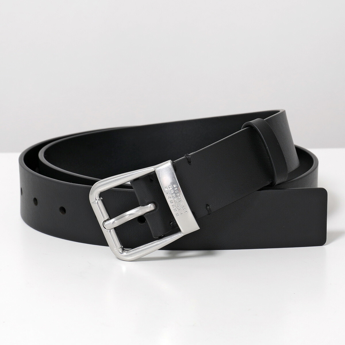 美品 MM6 Maison Margiela ダブルバックル ベルト 黒 楽天市場】MM6 エムエムシックス メゾンマルジェラ ベルト