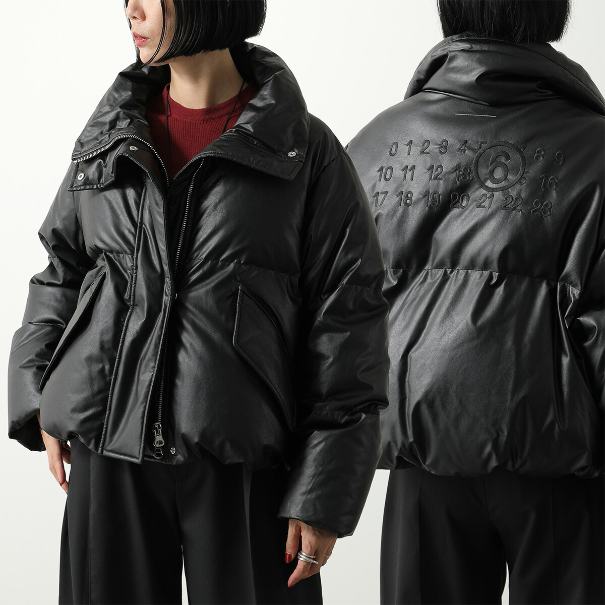 2019AW MM6 エムエムシックス ライダース ダウン ジャケット 楽天市場】エムエムシックス メゾンマルジェラ/MM6 MAISON