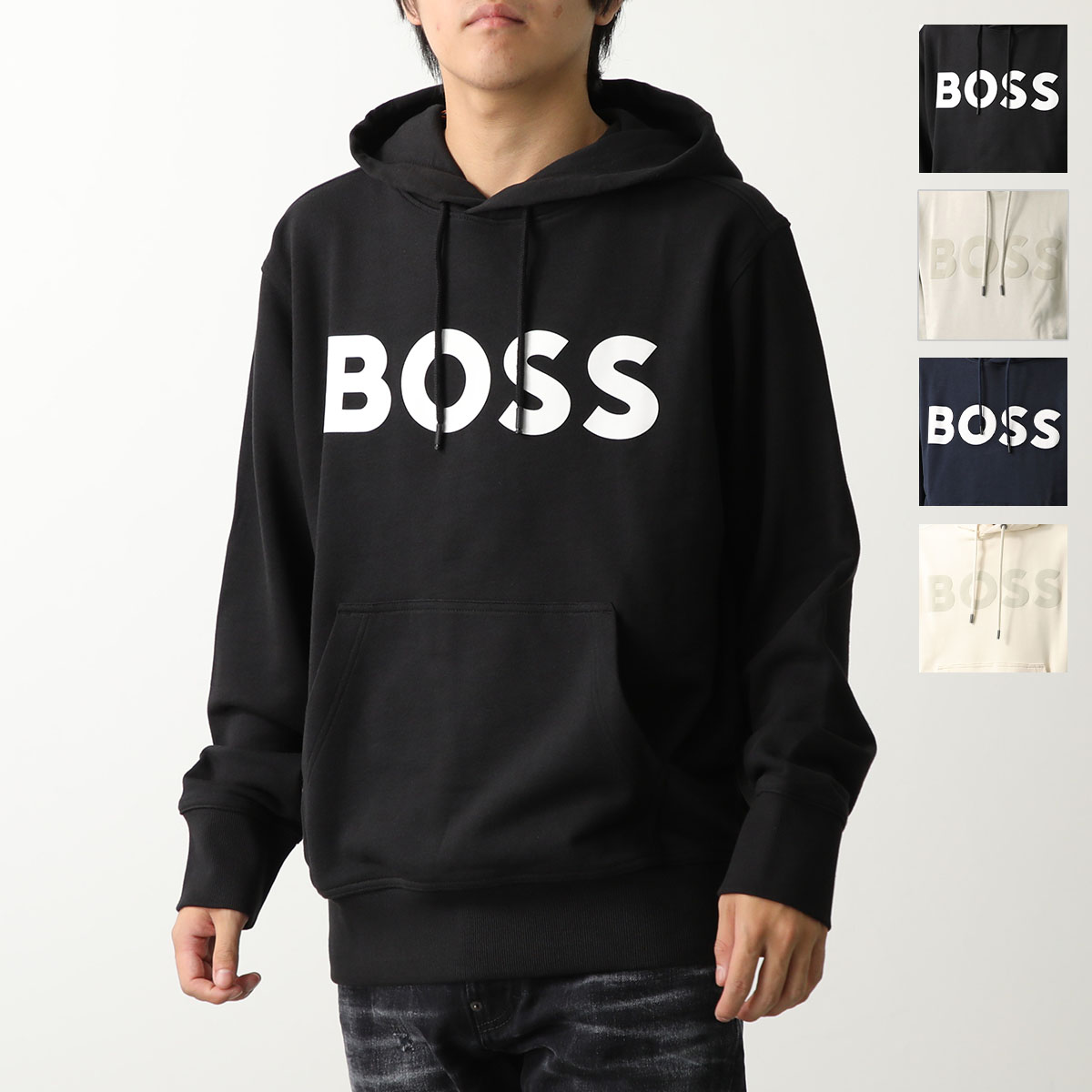 ボス メンズ アウター ニット・セーター Boss Milione 10252874 01 