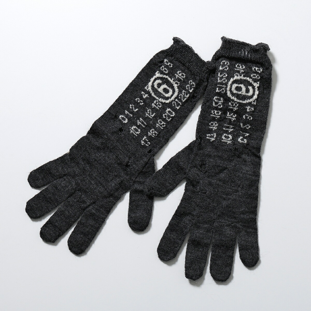 MaisonMargielaメゾンマルジェラ タビ 手袋 グローブ ブラック Maison Margiela レザーグローブ | ブラック | FARFETCH JP