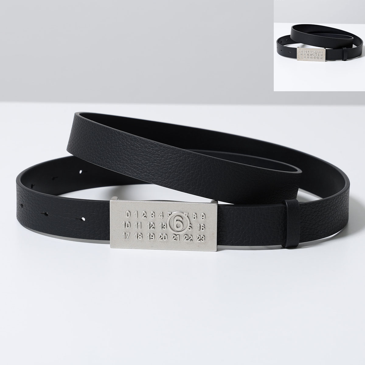 maison margielaスクエアレザーベルト ユニセックス no.11 Maison Margiela MAISON MARGIELA メゾンマルジェラ 11 ベルト
