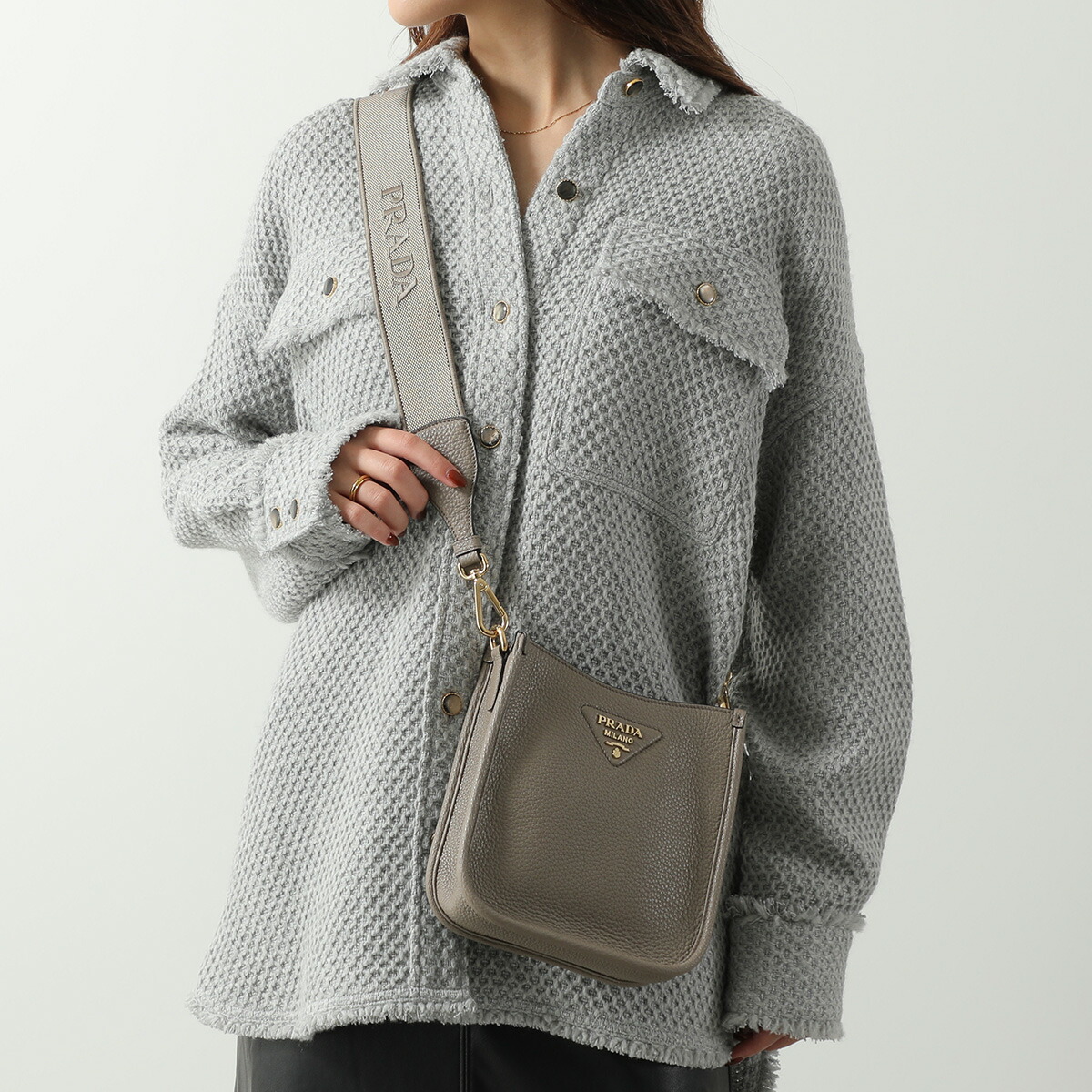 楽天市場】PRADA プラダ ショルダーバッグ SAFFIANO ODETTE
