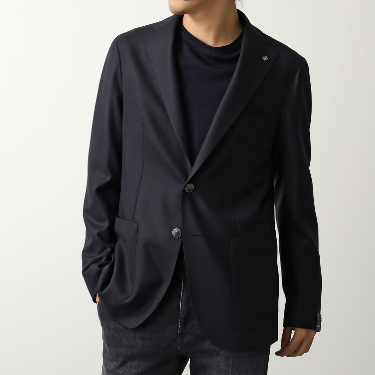 タリアトーレ 最高級 アルパカ × モヘヤ テーラードジャケット チェック 46 TAGLIATORE タリアトーレ テーラード ジャケット チェック 46 M