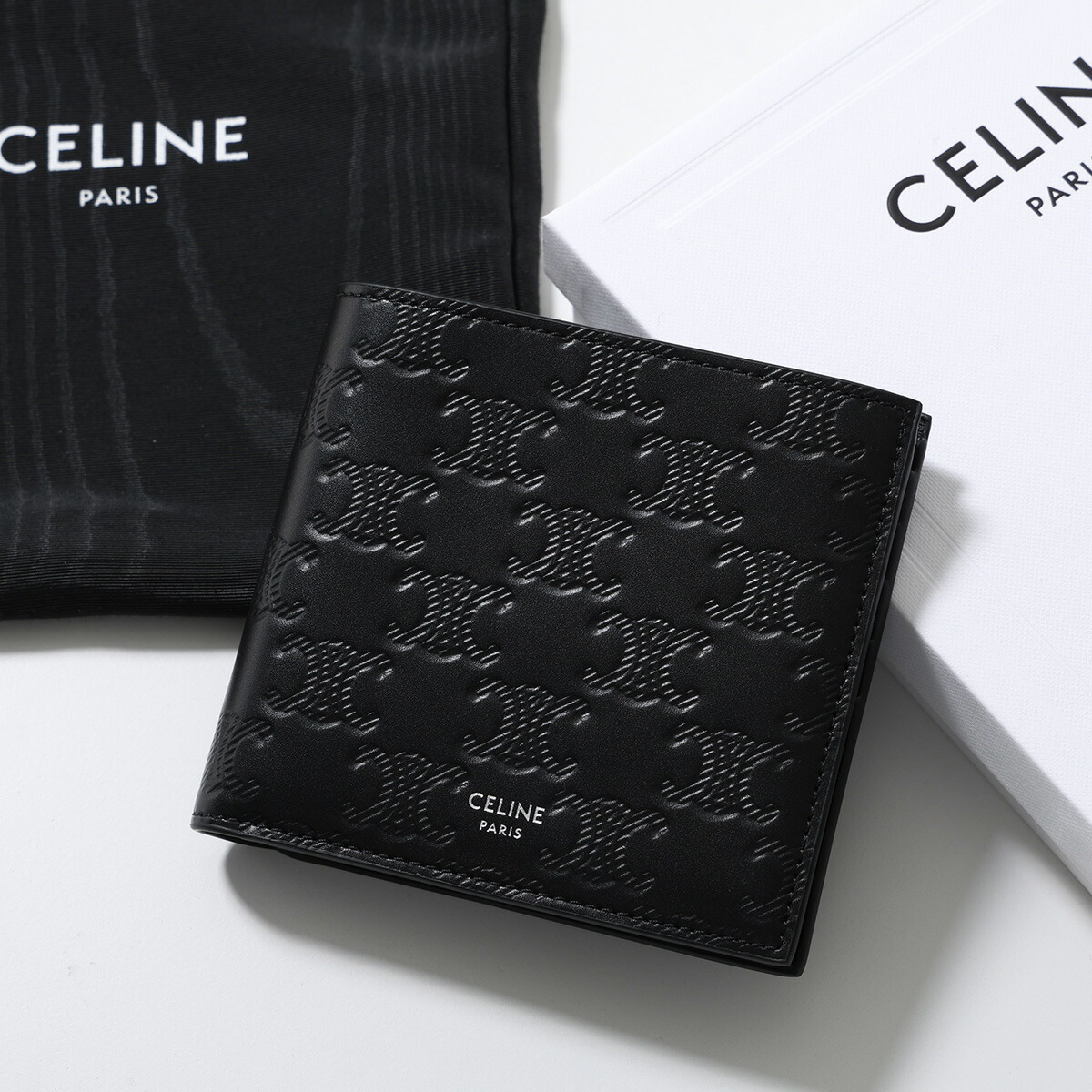 CELINE クロコダイルレザー 二つ折り財布 楽天市場】CELINE セリーヌ Crocodile Embossed Bi-Fold Wallet
