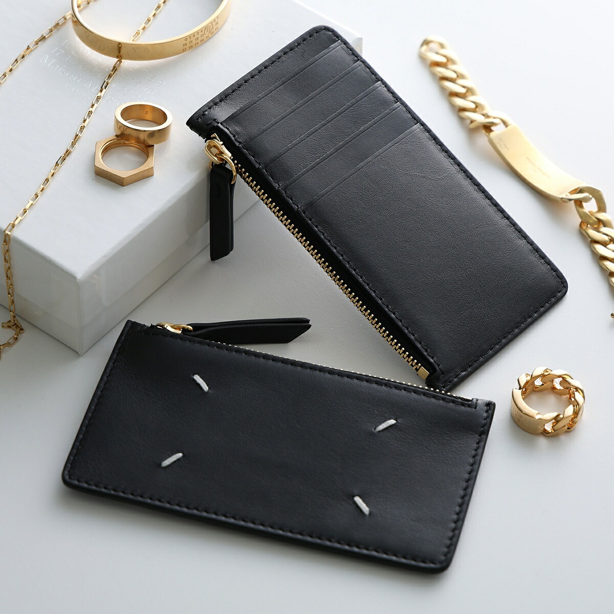 み*こ様 Maison Margiela 黒 レザー ケース 財布 楽天市場】【10/18～10/20限定・最大2万円OFFクーポン配布中