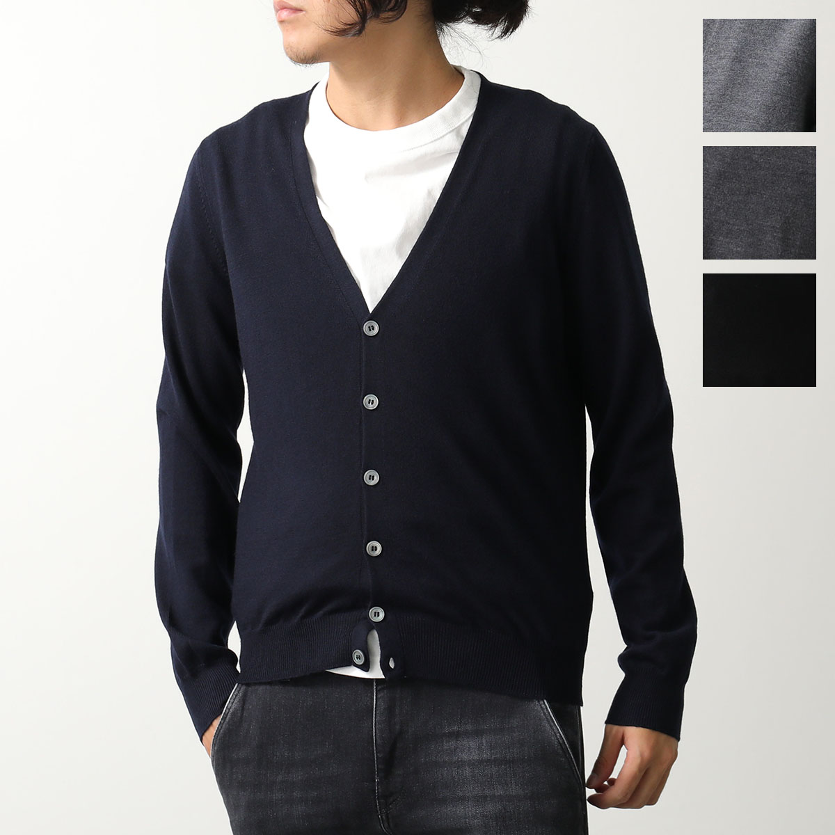 楽天市場】STUDIO NICHOLSON スタジオニコルソン カーディガン SEN SNM