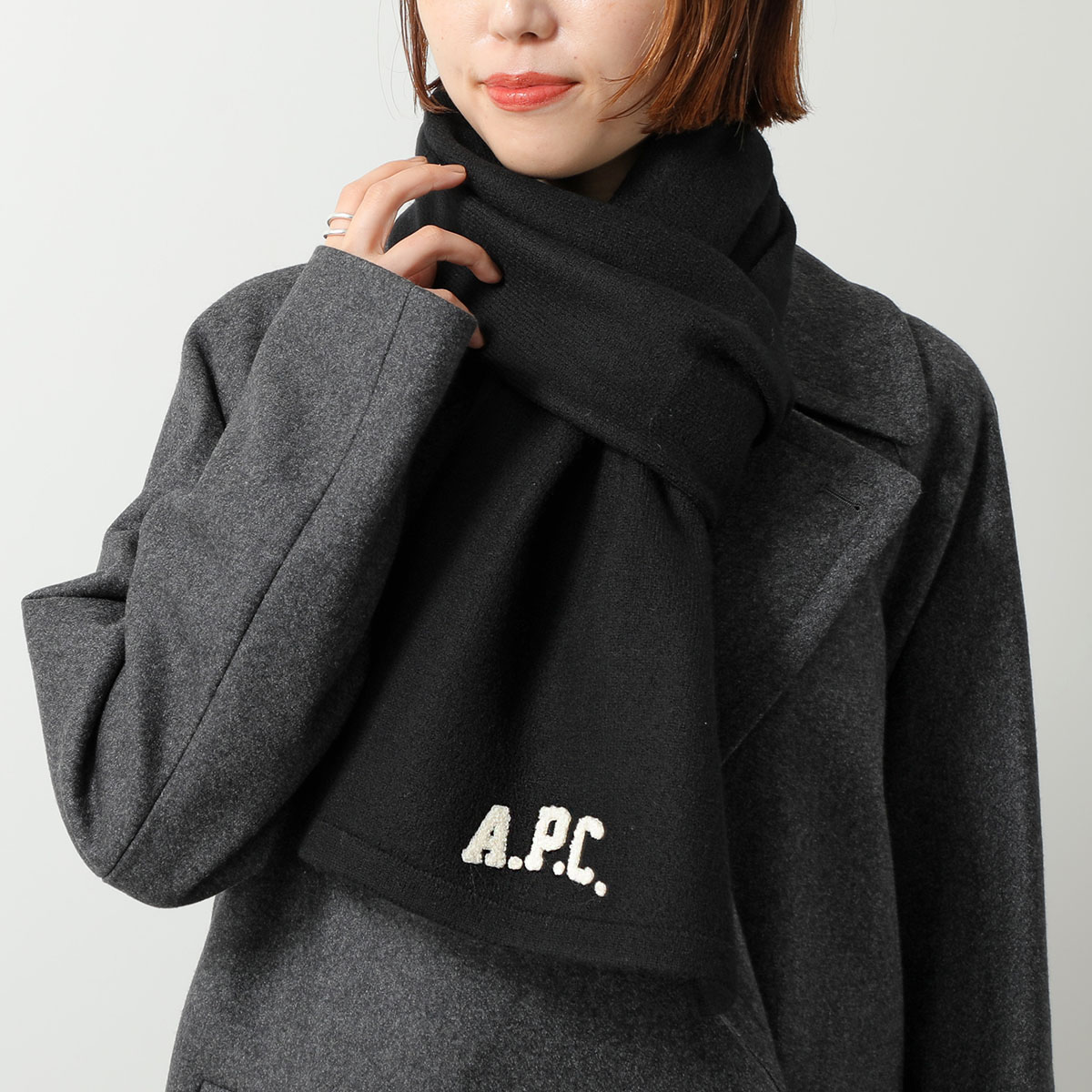 楽天市場】A.P.C. アーペーセー SWAN SCARF マフラー ストール