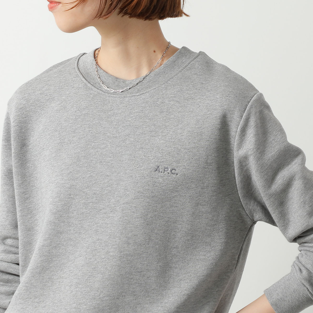 【A.P.C.】アーペーセー スウェット ブラウン L トレーナー 楽天市場】アーペーセー スウェット トップス スウェットシャツ プル