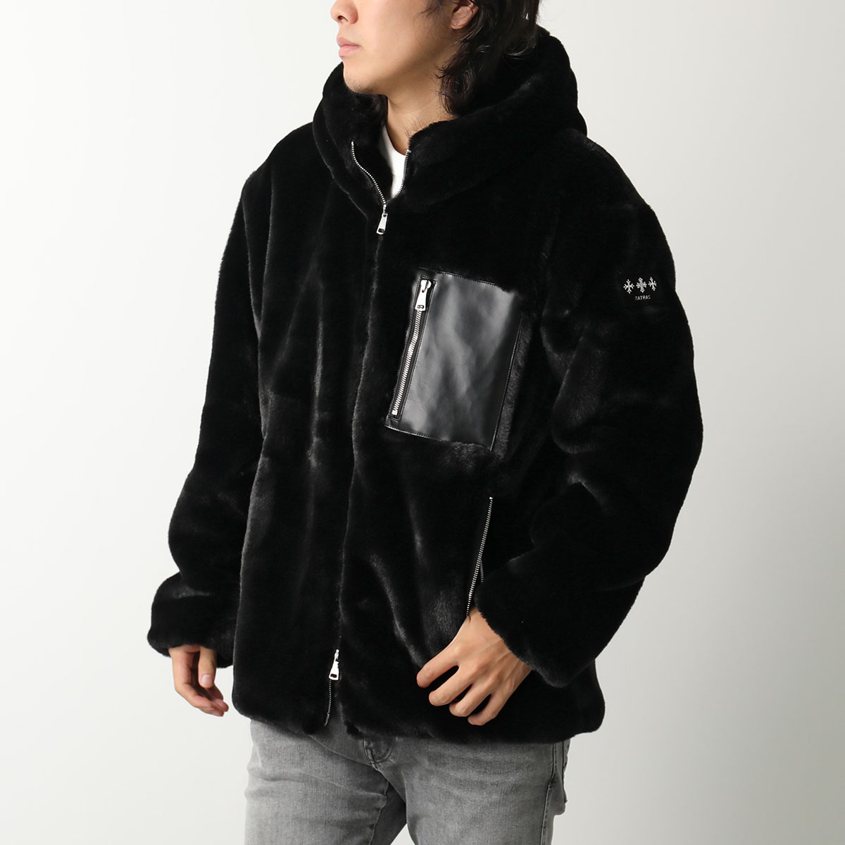 楽天市場】TATRAS タトラス ボアブルゾン メンズ MTAT21A4791-L