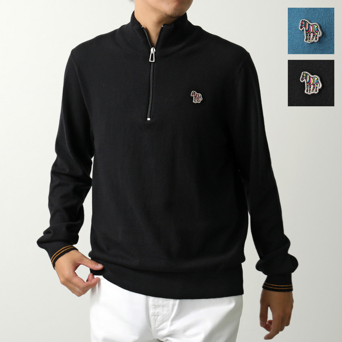 楽天市場】PS PAUL SMITH ポールスミス メンズ ハーフジップ
