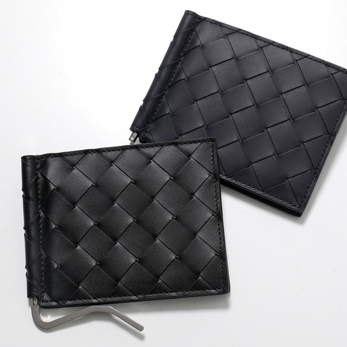 最終　BOTTEGA VENTA マネークリップ　二つ折り 楽天市場】BOTTEGA VENETA ボッテガヴェネタ 二つ折り財布