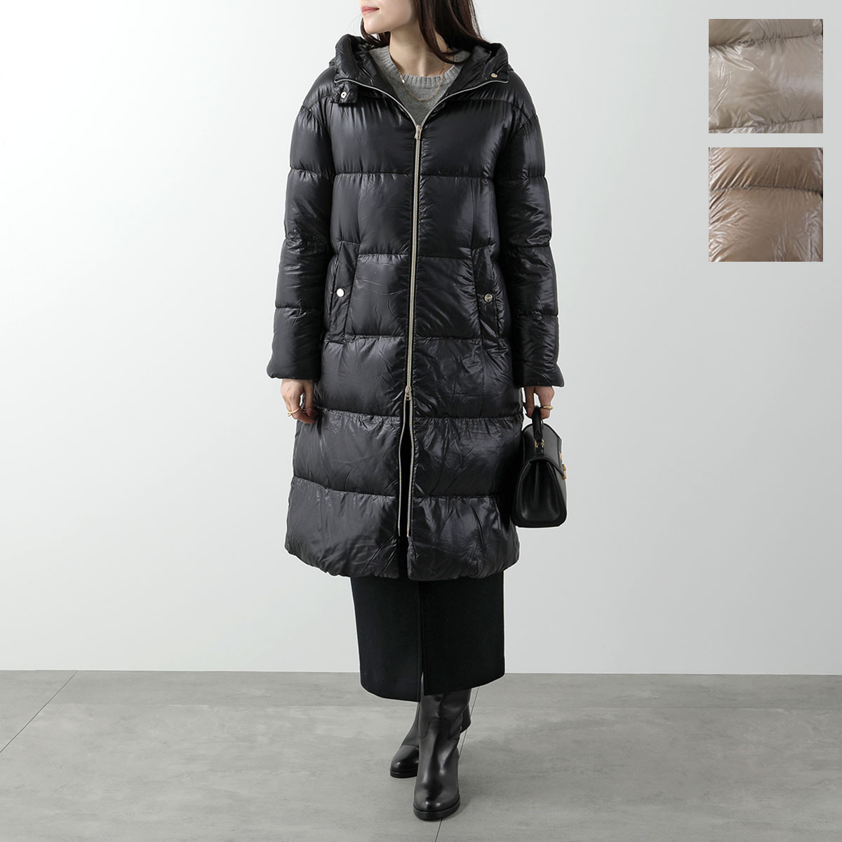 楽天市場】ヘルノ HERNO エリサ ELISA ファー付 ダウンコート