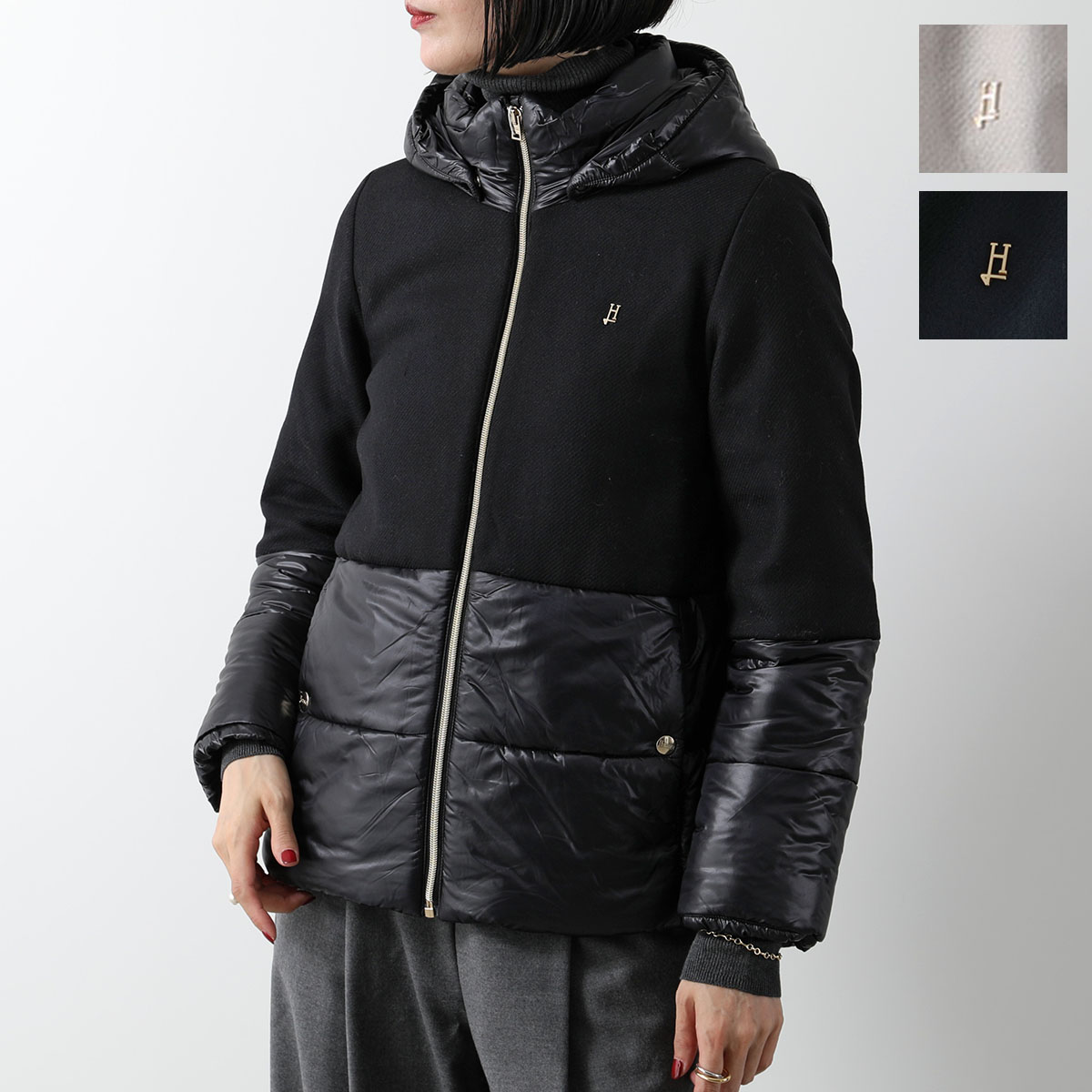 HERNO LEGEND ダウンベスト PI012ULE ブラック／48 中古・古着通販】HERNO (ヘルノ) LEGEND IL GILET ダウンベスト