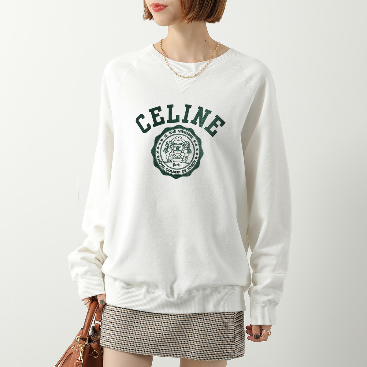 楽天市場】CELINE セリーヌ パーカー RY08I510Z.FYY3 レディース