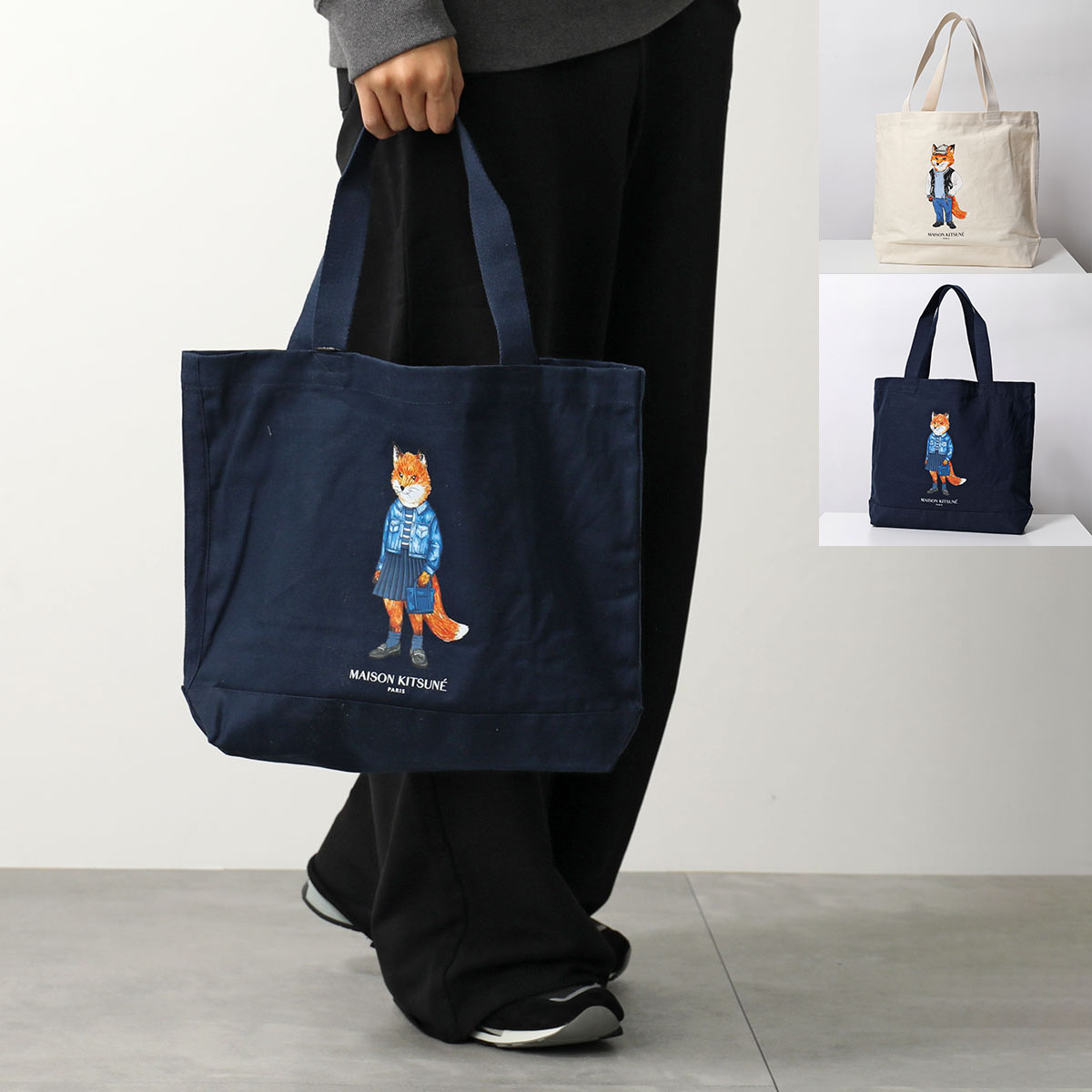 美品 メゾンキツネ ウォータープルーフ ボアライナー 総柄 2way 美品 メゾンキツネ ウォータープルーフ ボアライナー 総柄 2way MAISON