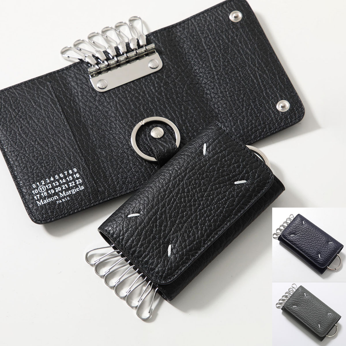 12/13まで出品！Maison Margiela 黒 レザー キーケース 楽天市場】メゾンマルジェラ Maison Margiela キーケース ブラック