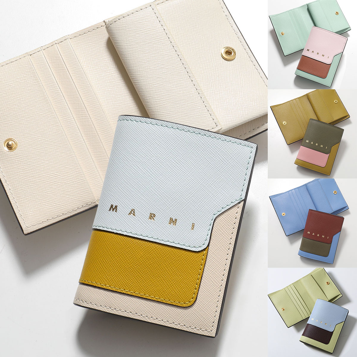 楽天市場】MARNI マルニ 二つ折り財布 PFMI0066U0 LV688