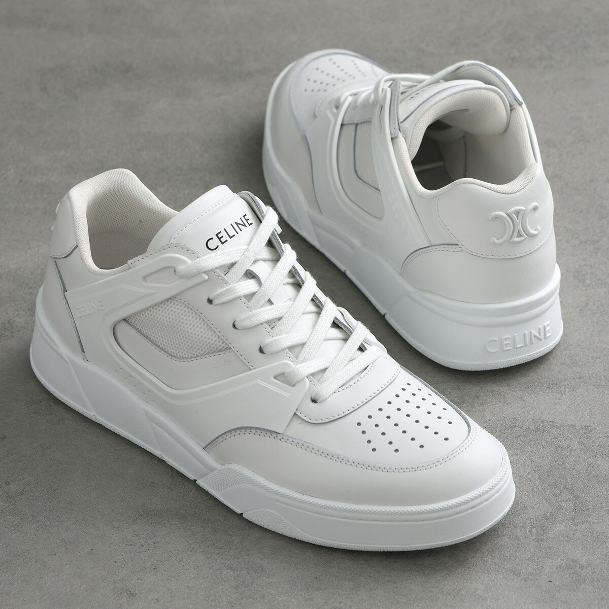 未使用級✨ セリーヌ ブロックスニーカー 厚底 ロゴ レディース 25cm相当 楽天市場】【11/14-11/16限定・最大2万円OFFクーポン配布中】CELINE