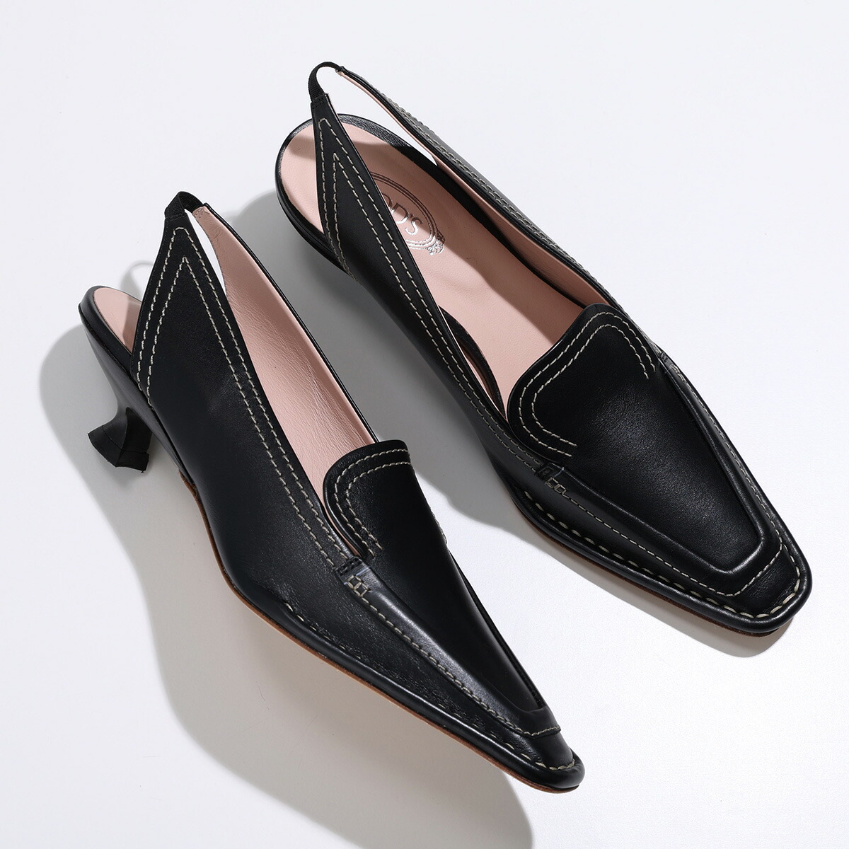 【送料無料】TOD`S/トッズ/パンプス/黒/ブラック/レディース/ヒール/袋付き/スエード/EU37.5/JPN23.5/Tea Time トッズ パンプス ブラック レディース SIZE 34 1⁄2 TOD\u0027S \u2013 Rehello by