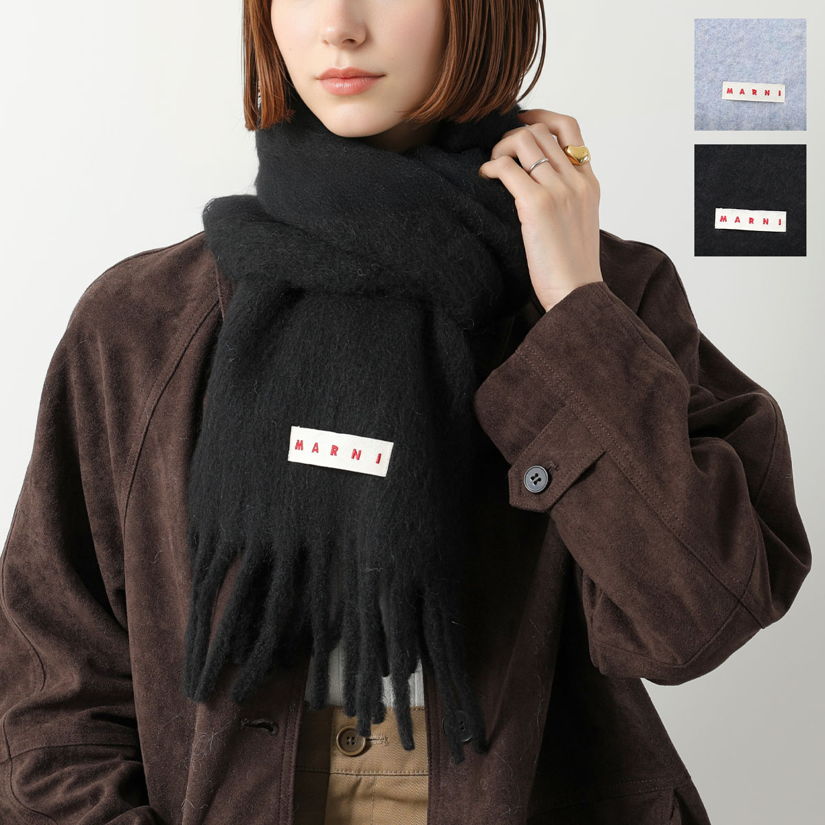 Acne Studiosアクネストゥディオズ)♡スタジオ リバーシブル マフラー itm0014-02.jpg