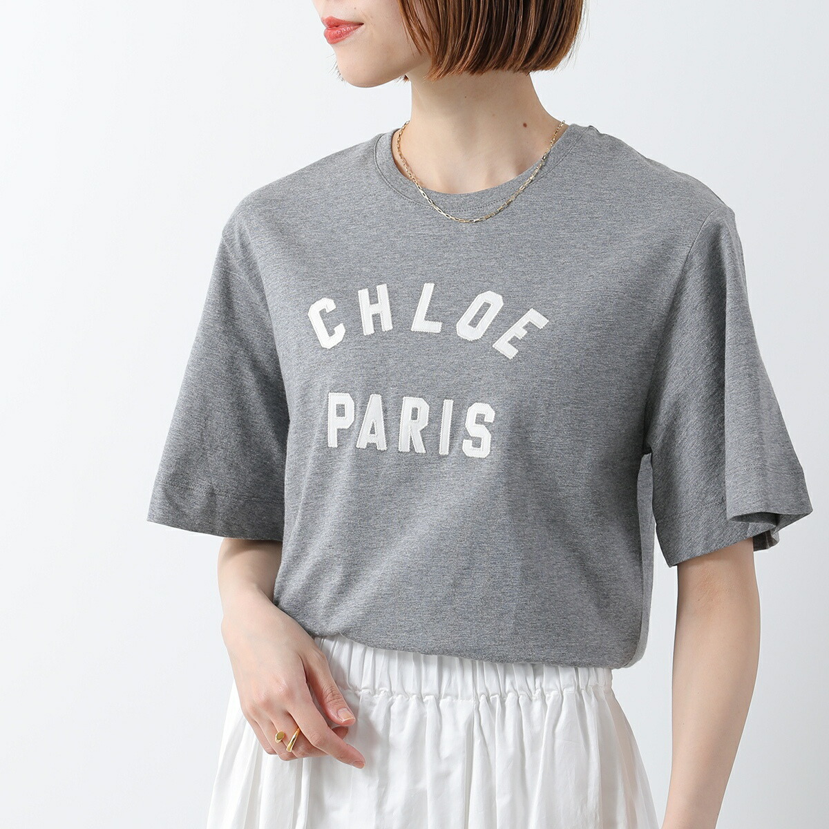 Chloe☆クロエ☆ロゴドレスワンピース☆チュニック☆14Y Chloe KIDS クロエ キッズ ワンピース C20071 レディース ガールズ