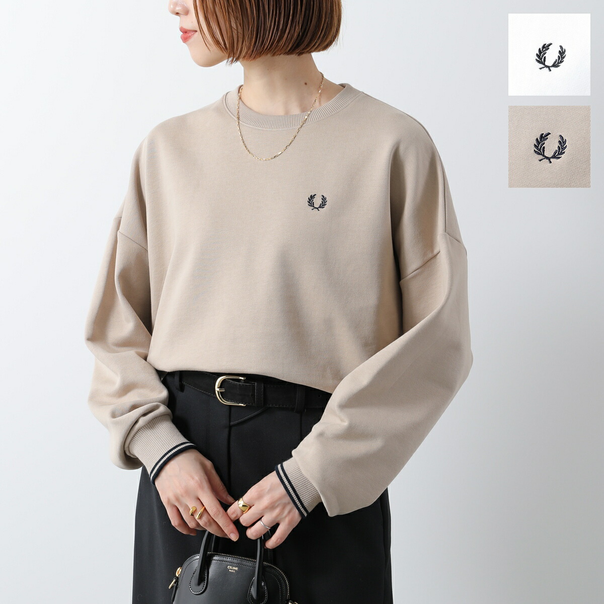 楽天市場】FRED PERRY フレッドペリー トレーナー G3105 BRANDED