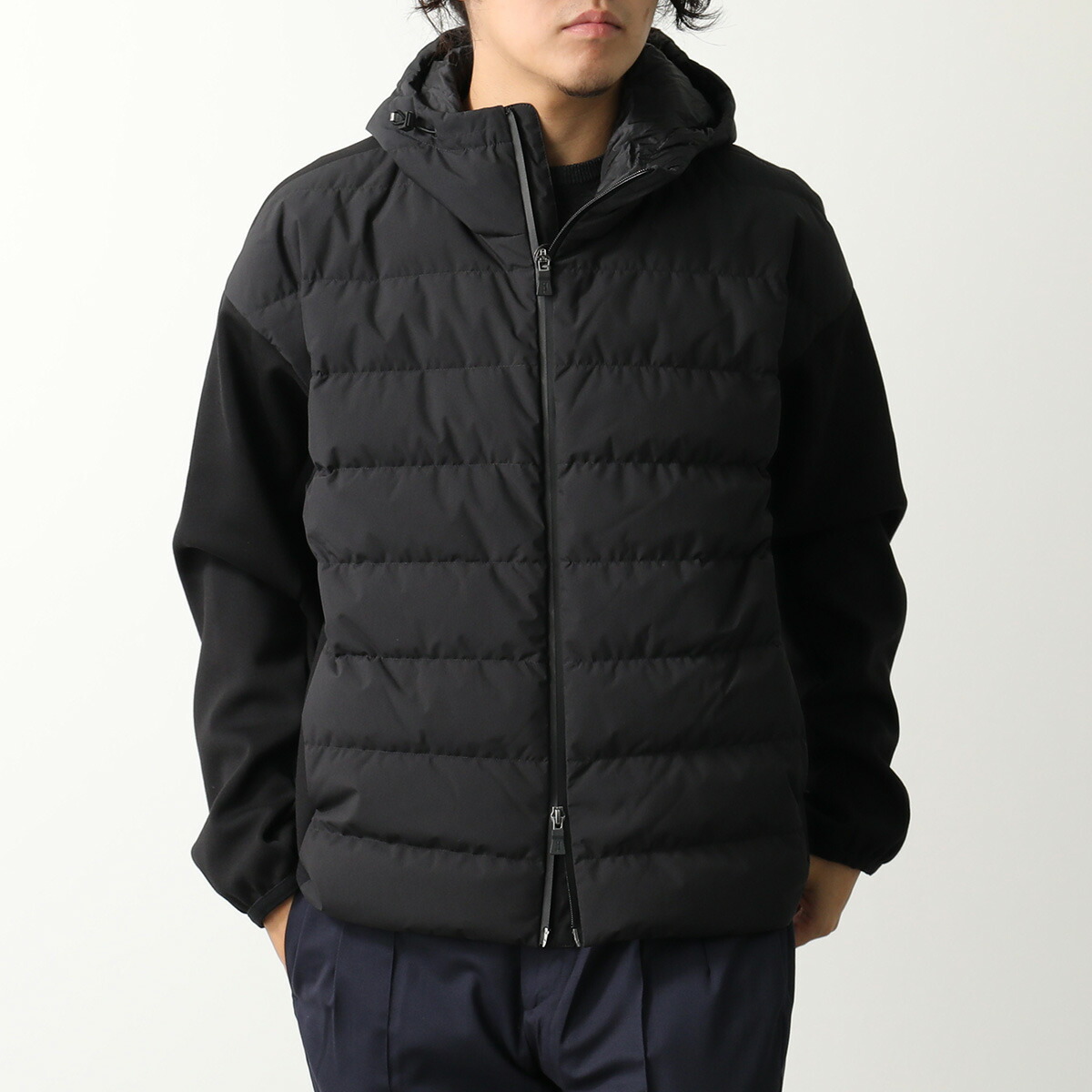 【hiyo1300 】HERNO ヘルノ カーディガン ダウンジャケット hiyo1300様専用 】HERNO ヘルノ カーディガン ダウンジャケット