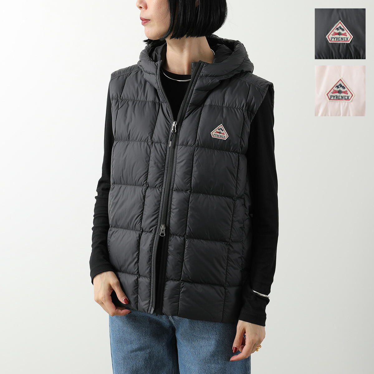 楽天市場】ピレネックス ダウンベスト PYRENEX ジョン HUU015 P ユニ