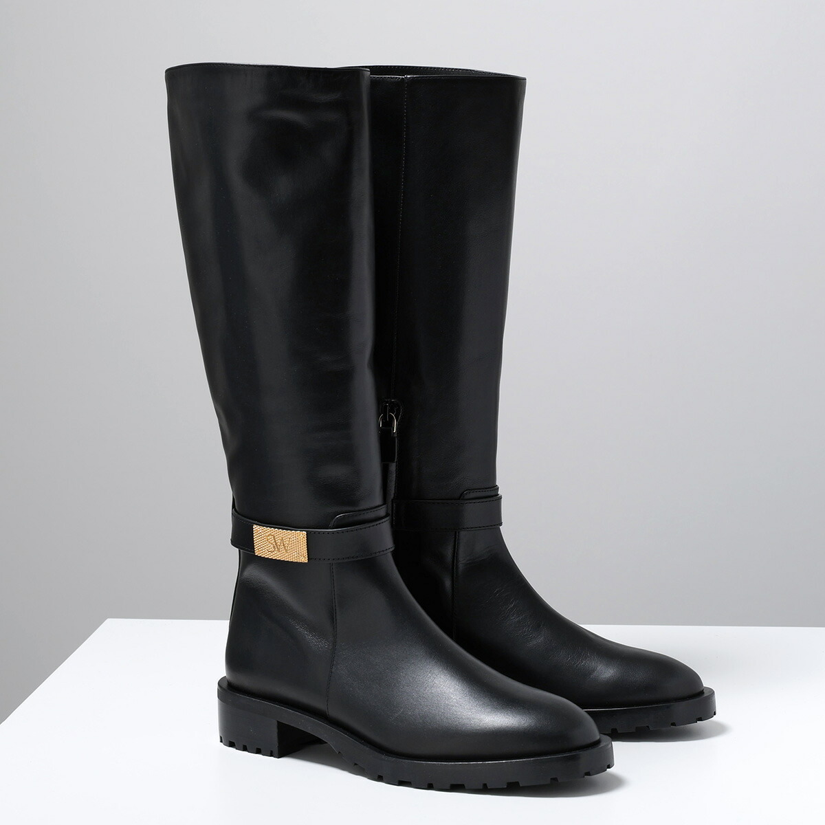 【新品未使用】TODS　トッズ　ロングブーツ　レースアップブーツ　40 黒 TOD'S トッズ シューズ ブーツ 靴 ケイト アンクルブーツ