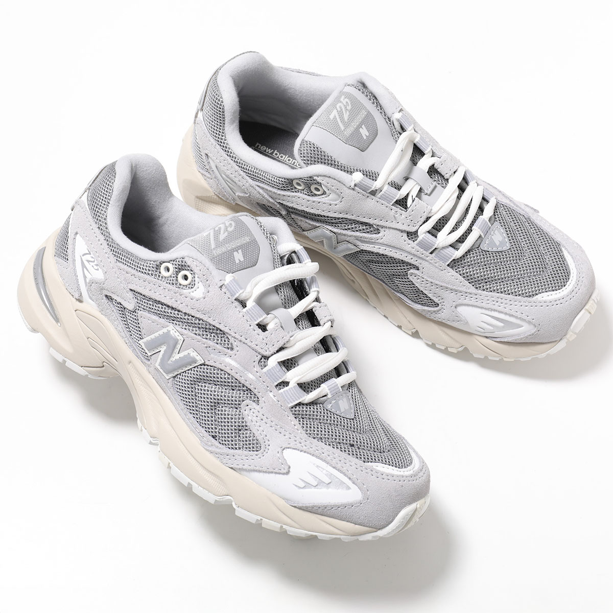 New Balance ニューバランス スニーカー ML725AA レディース スエード×メッシュ Dウィズ ローカット ENCAP ミッドソール シューズ 靴 グレー【dc_kikaku】