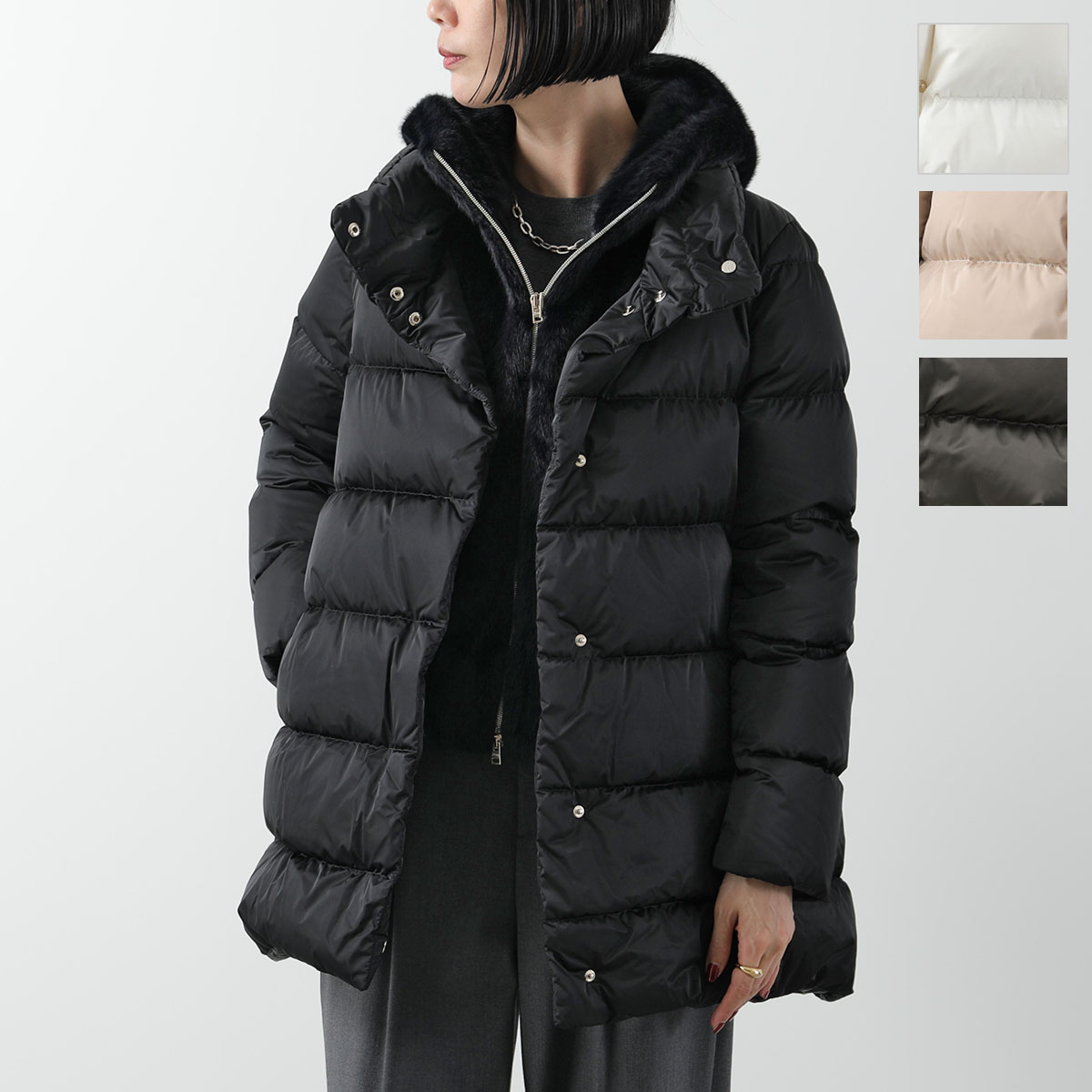 楽天市場】HERNO ヘルノ ダウンコート PI001959D 12456Z レディース